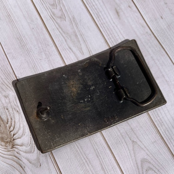 Vintage Brass Winchester Repeating Arms Belt Buckle - Picture 5 of 8